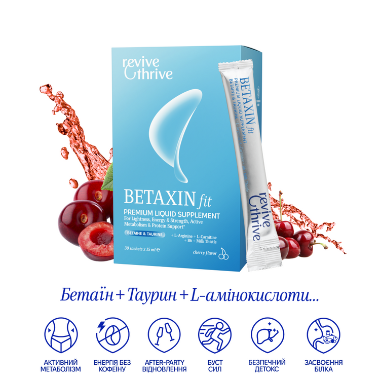 BETAXIN fit — добавка на всі випадки життя
