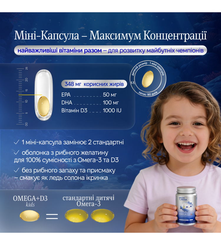 OMEGA+D3 kids — дитяча омега з перуанського анчоуса