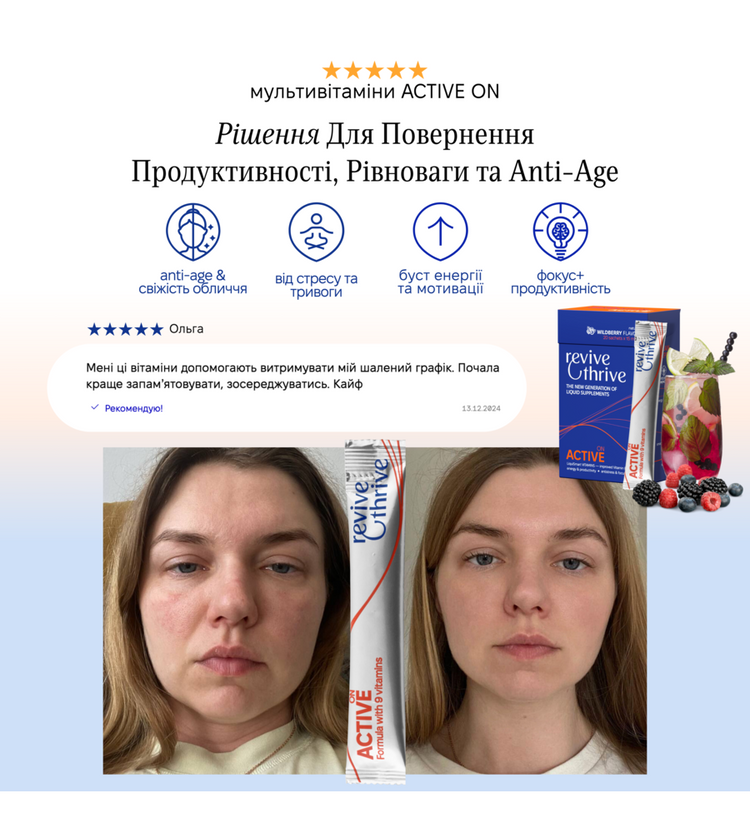ACTIVE on — комплекс вітамінів групи B