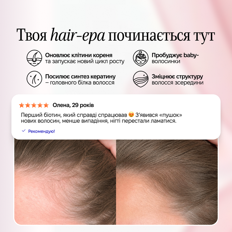 HAIR WE GO biotin — комплекс для волосся
